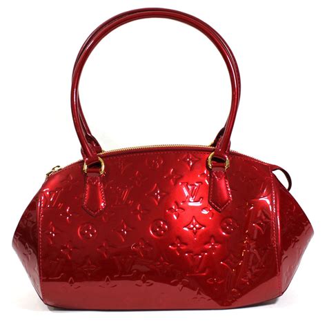 louis vuitton red bag leather|louis vuitton bag red inside.